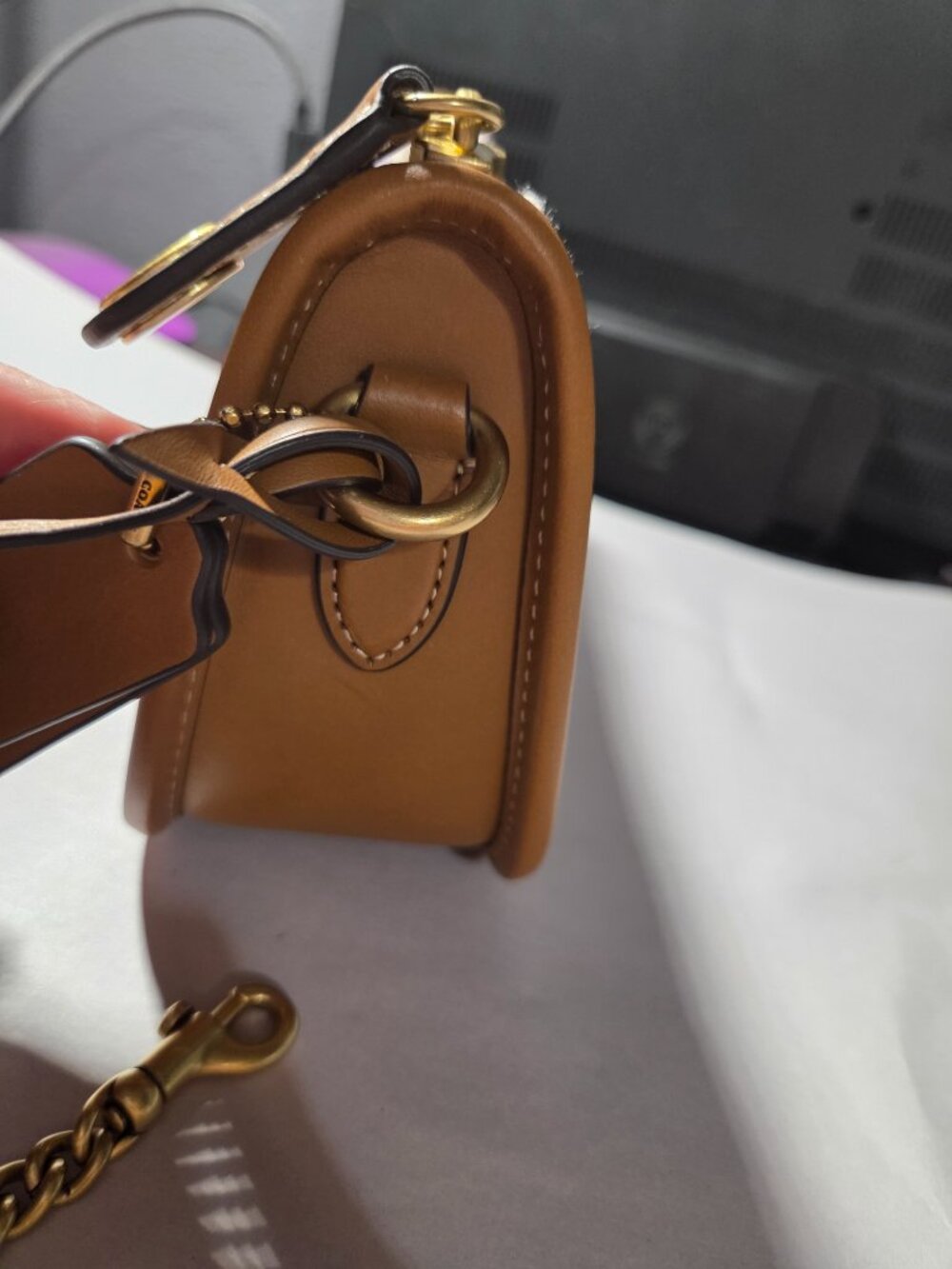 Coach Rainbow Crystal Swinger Bag - Picture 7 of 13